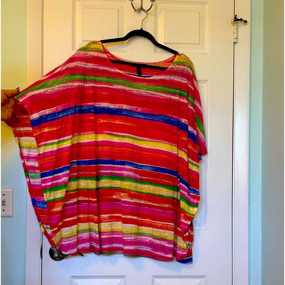 Ralph Lauren colorful linen tunic